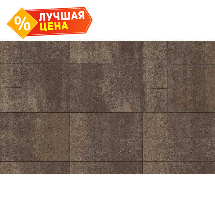 Плитка тротуарная Грандо Б.9.Ф.6см Листопад гранит xаски