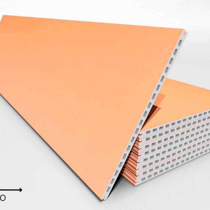 Керамогранитная плита FAVEKER GA20 для НФС, Salmon, 1000*300*20 мм